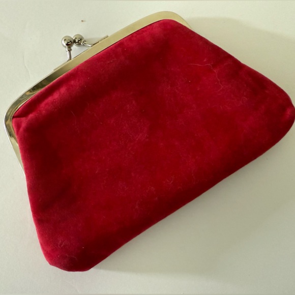 Red Velvet Clutch - Picture 3 of 3
